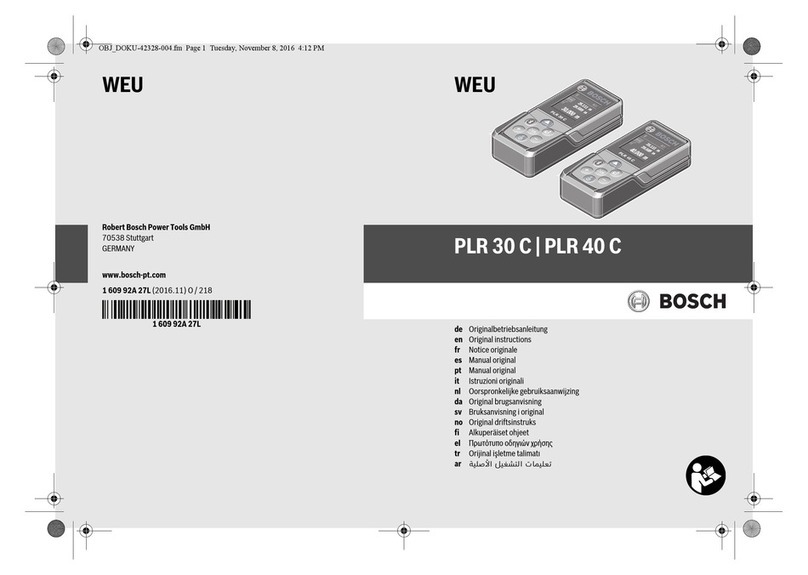 Bosch PLR 40 C instructions