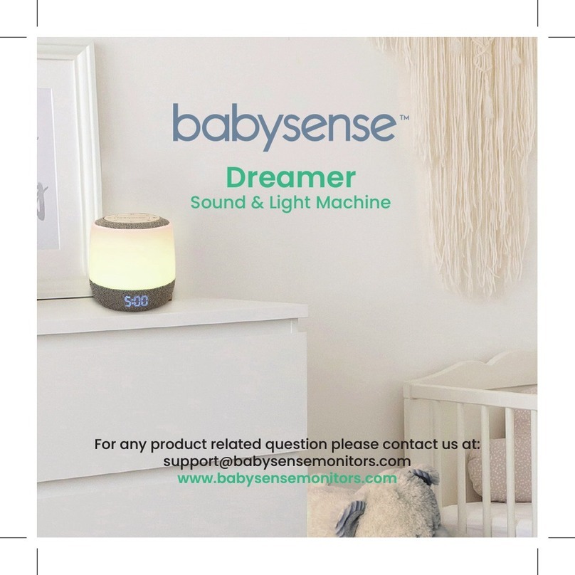 BabySense Dreamer manual