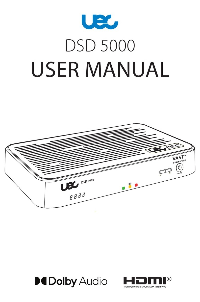 UEC DSD 5000 user manual