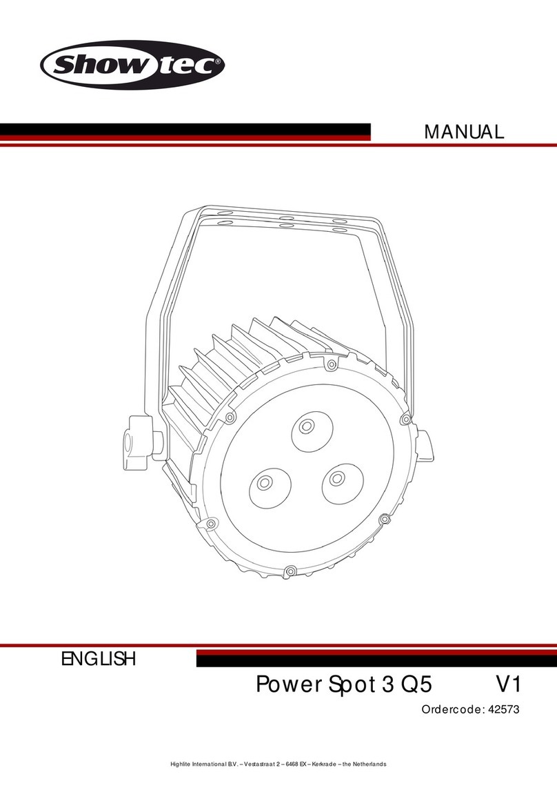 Show Tec Power Spot 3 Q5 V1 manual