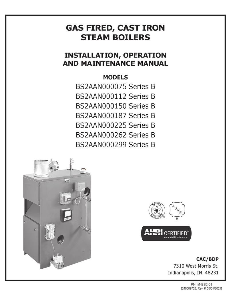 ECR International B Series Installation, operation and maintenance manual ECR International B Series Installation, operation and maintenance manual