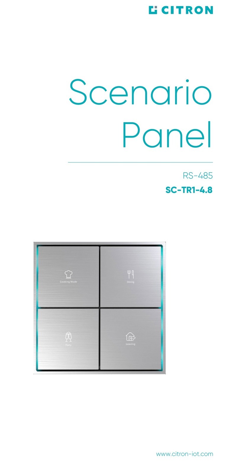Citron SC-TR1-4.8 User manual