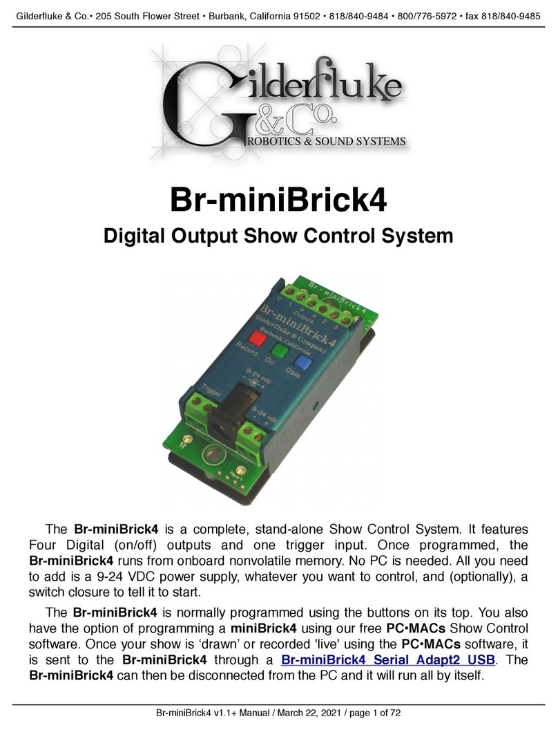 Gilderfluke Br-miniBrick4 manual