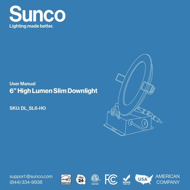 Sunco DL SL6-HO manual