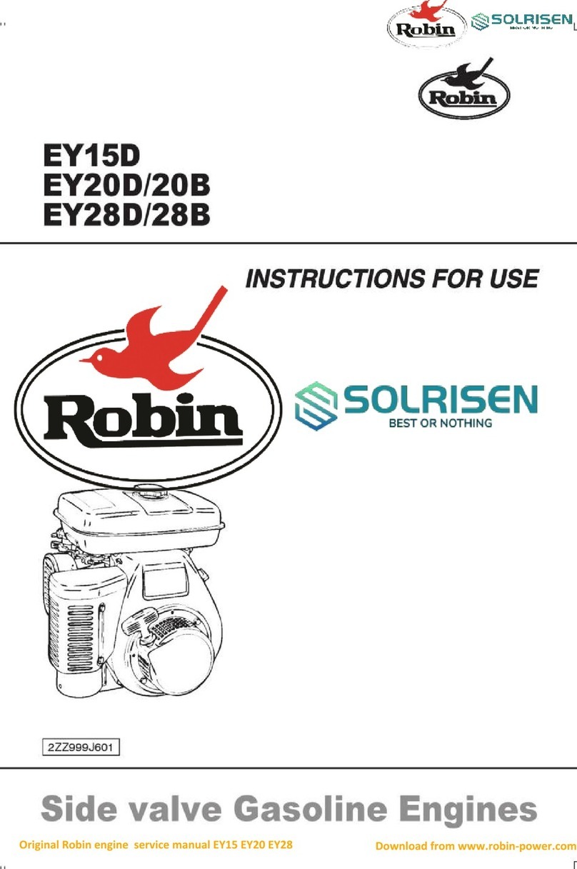 Robin SOLRISEN EY15D Instructions for use Robin SOLRISEN EY15D Instructions for use