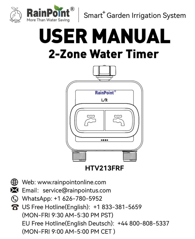 RainPoint HTV213FRF user manual
