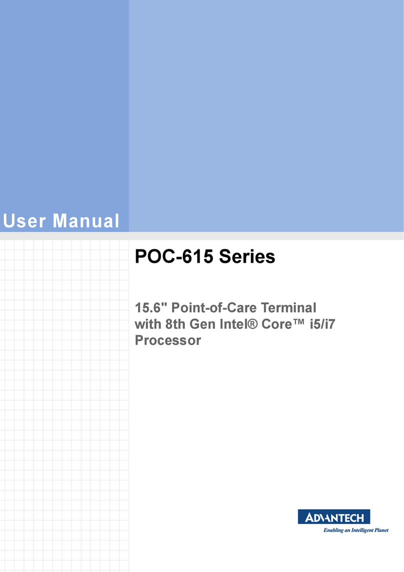 Advantech POC-615 Series user manual