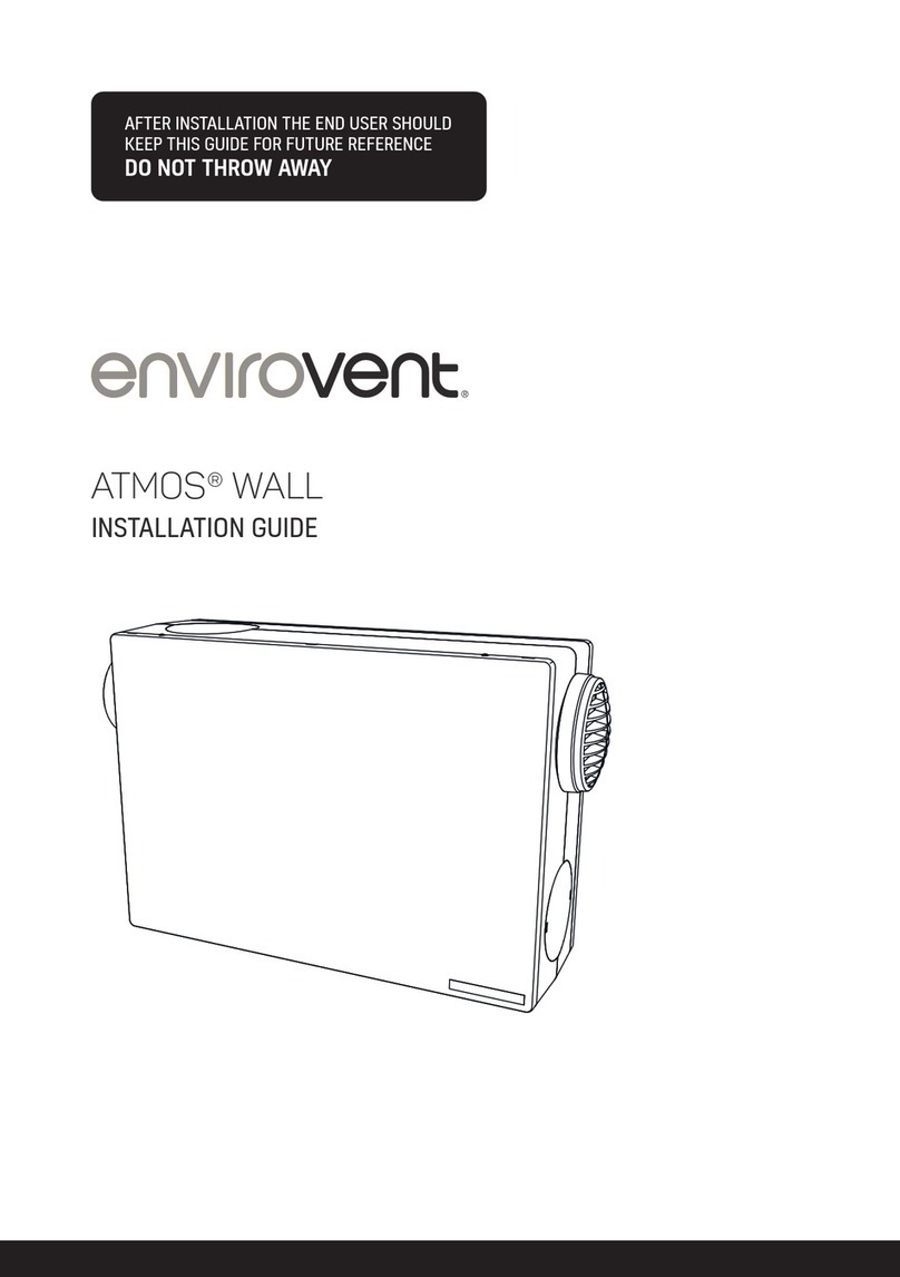 Envirovent ATMOS WALL installation guide