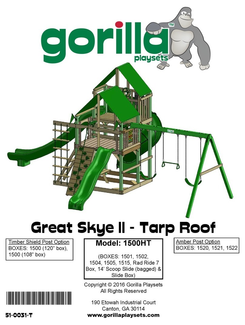 Gorilla Playsets 01-0031-AP User manual