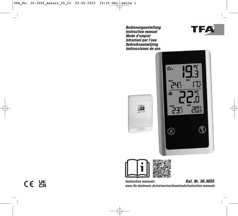 TFA 30.3055 User manual
