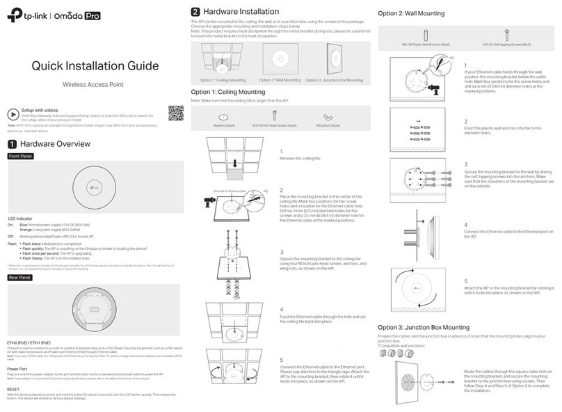 TP-Link Omada Pro Quick installation guide