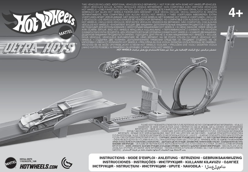 Mattel Hot Wheels ULTRA HOTS quick start guide