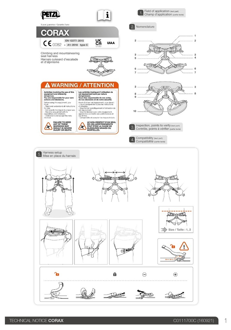 Petzl C0111700C User manual