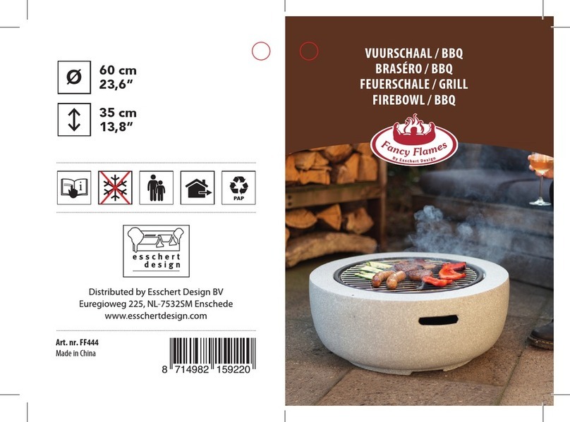 Esschert Design Fancy Flames FF444 manual