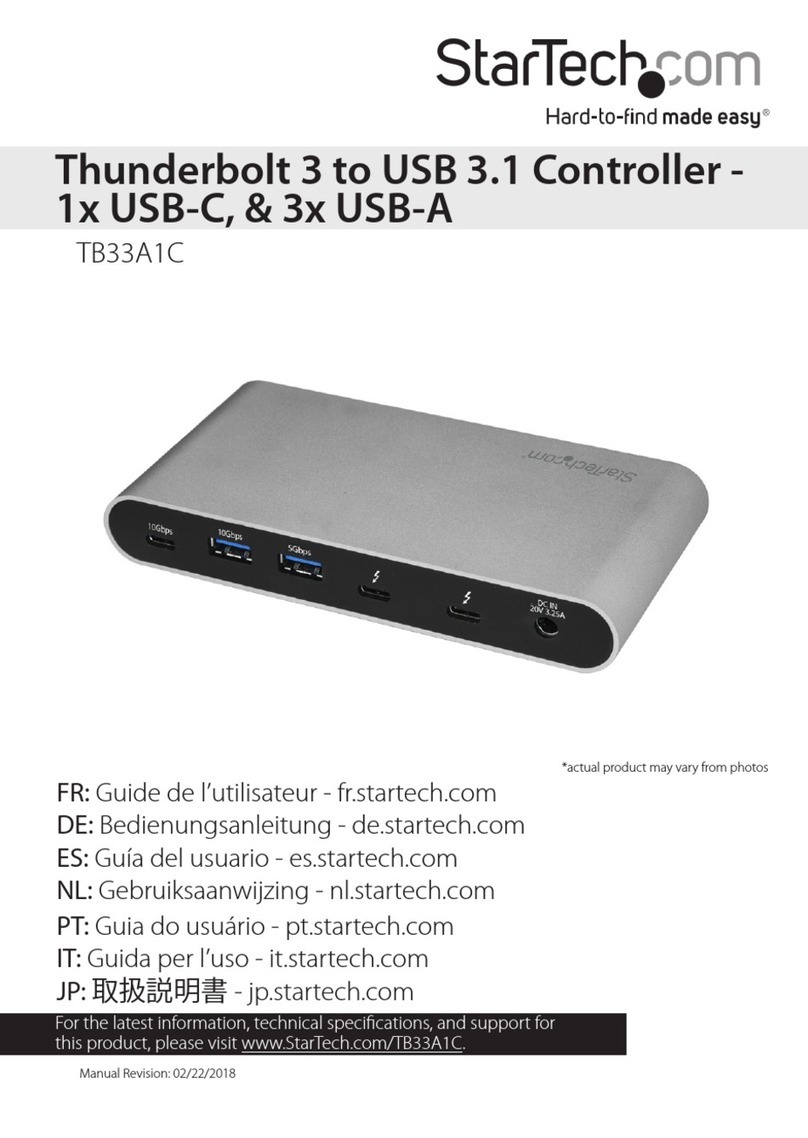 StarTech.com TB33A1C manual