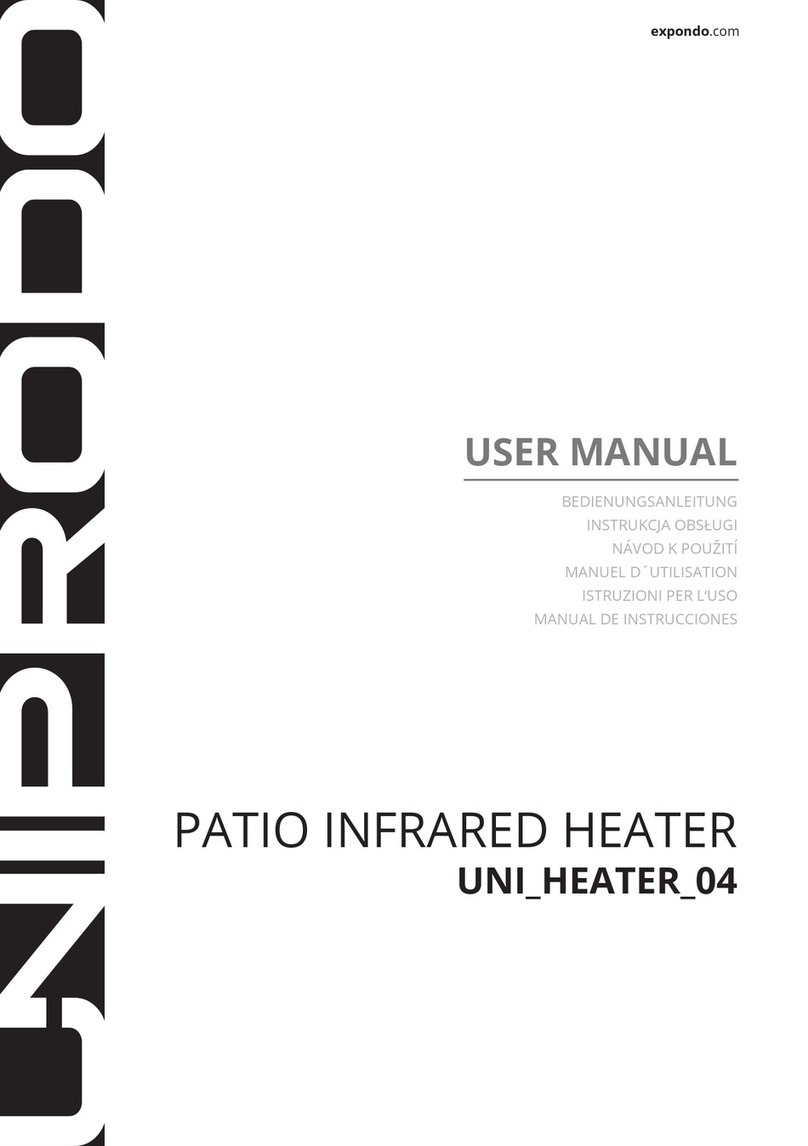 UNIPRODO UNI-HEATER-04 user manual