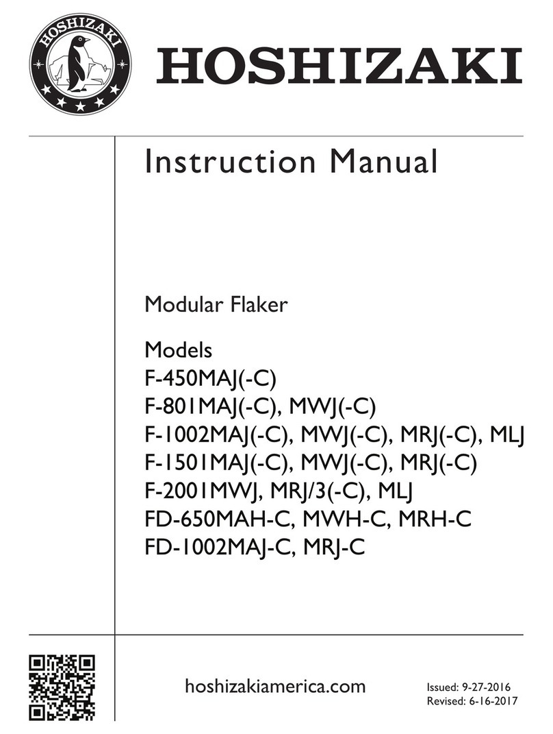 Hoshizaki F-801MAJ-C User manual