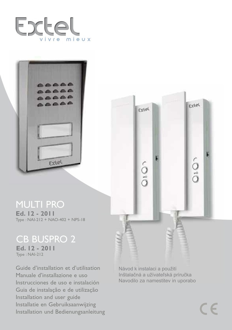 Extel MULTI PRO User manual
