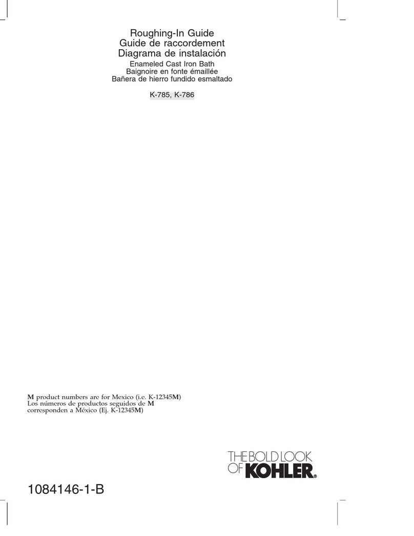 Kohler K-785 Quick start guide Kohler K-785 Quick start guide