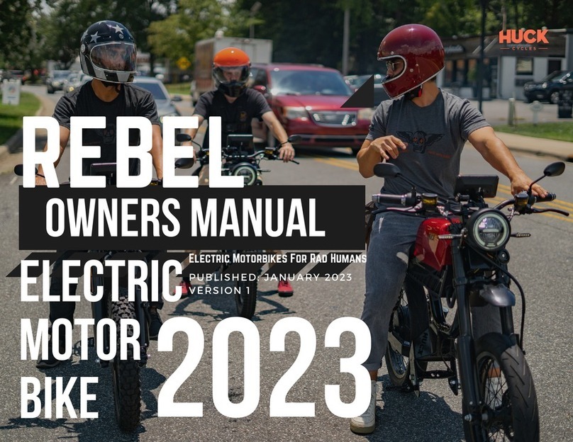 Huck REBEL 2023 owner's manual