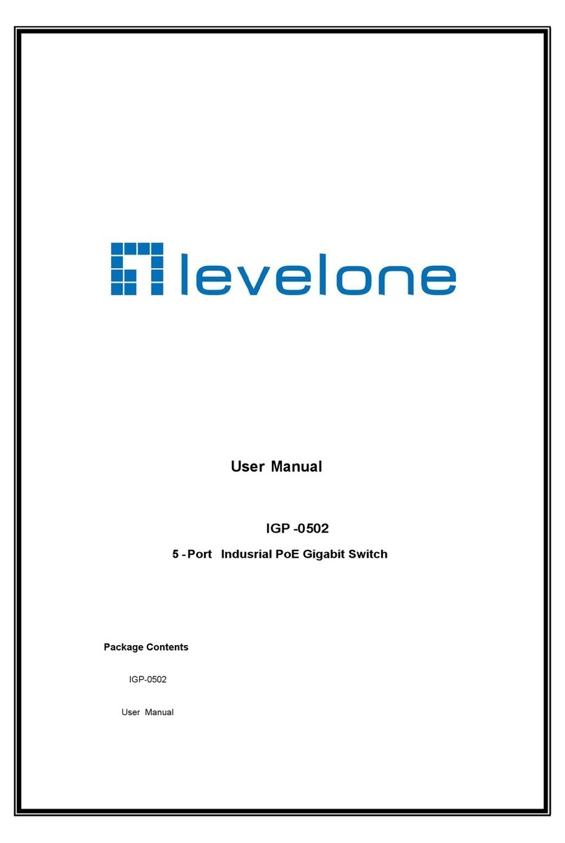 LevelOne IGP-0502 User manual LevelOne IGP-0502 User manual
