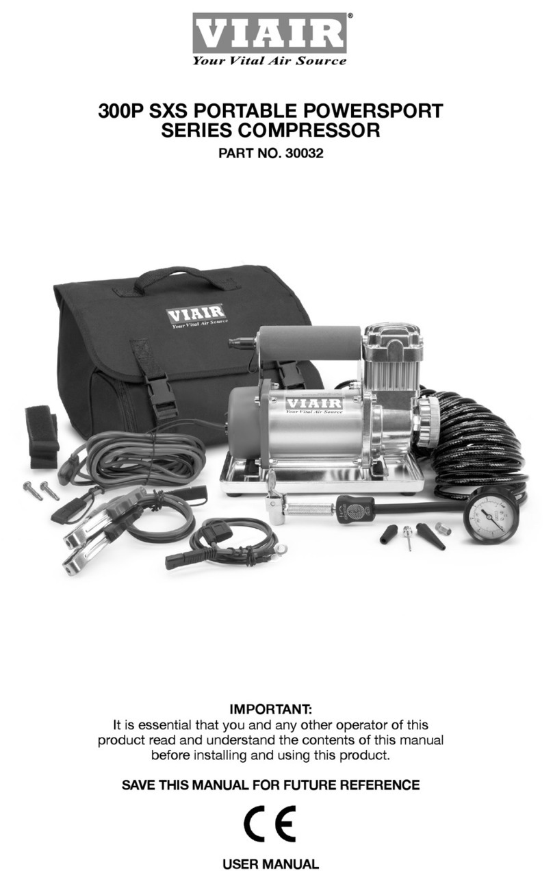 VIAIR 300P SXS PORTABLE POWERSPORT Series user manual