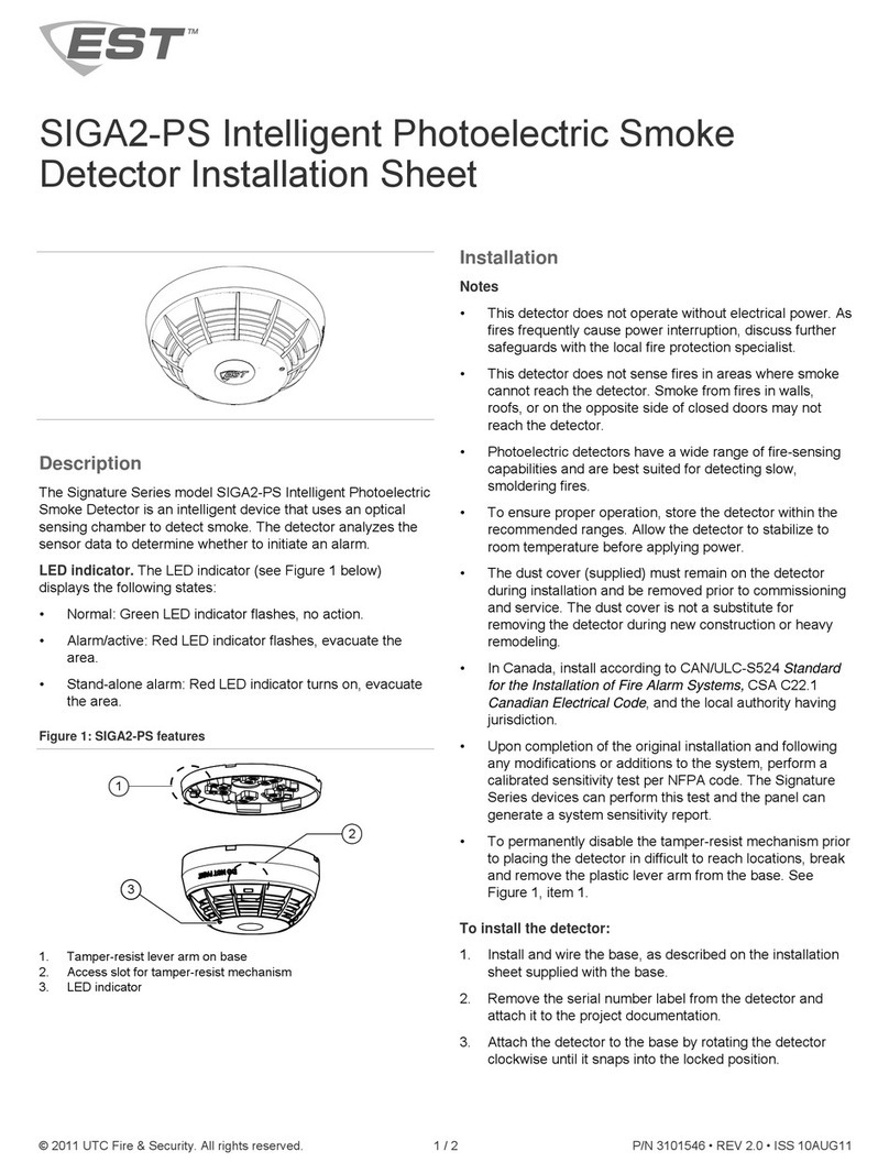 EST Signature Series Installation sheet