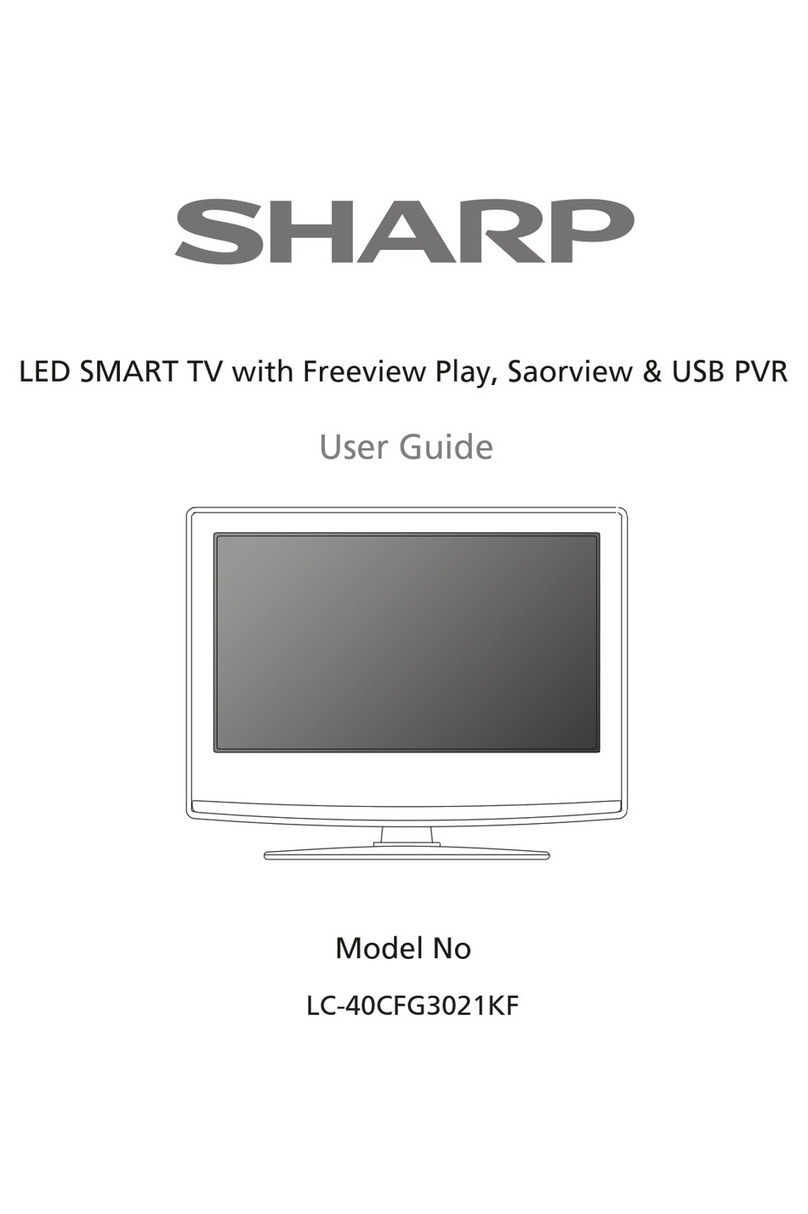 Sharp LC-40CFG3021KF User manual