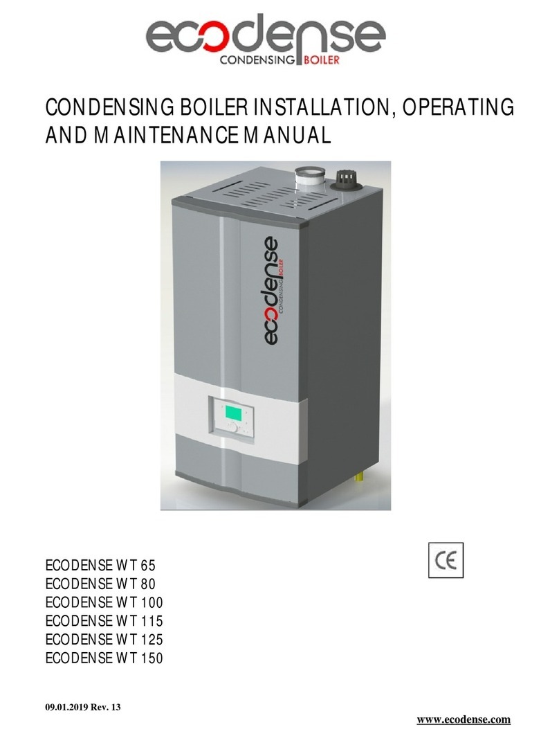 Ecodense WT 65 Installation, operating and maintenance manual