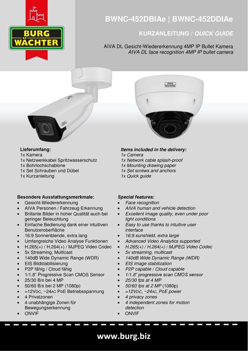 Burg Wächter BWNC-452DBIAe User manual