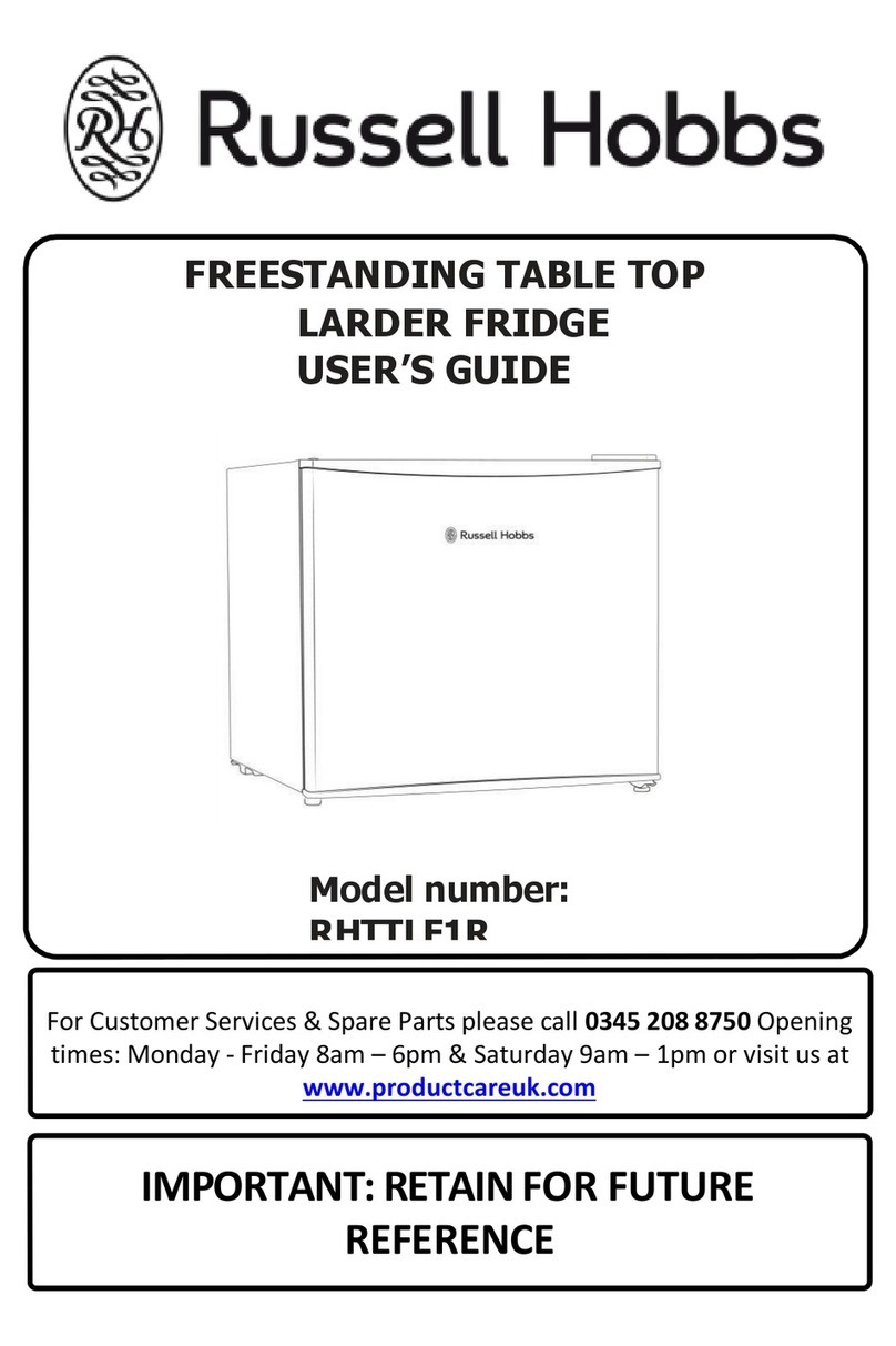 Russell Hobbs RHTTLF1R User manual