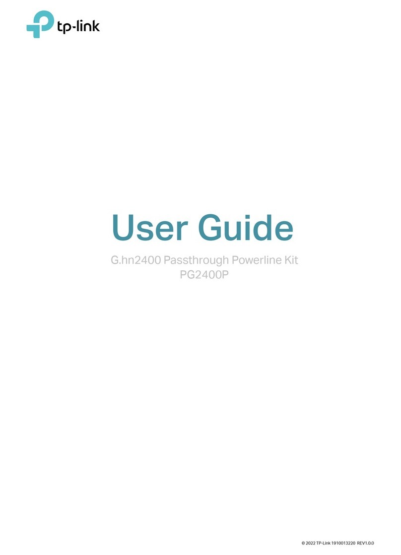 TP-Link PG2400P User manual