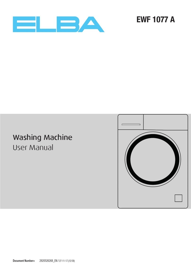 Elba EWF 1077 A user manual
