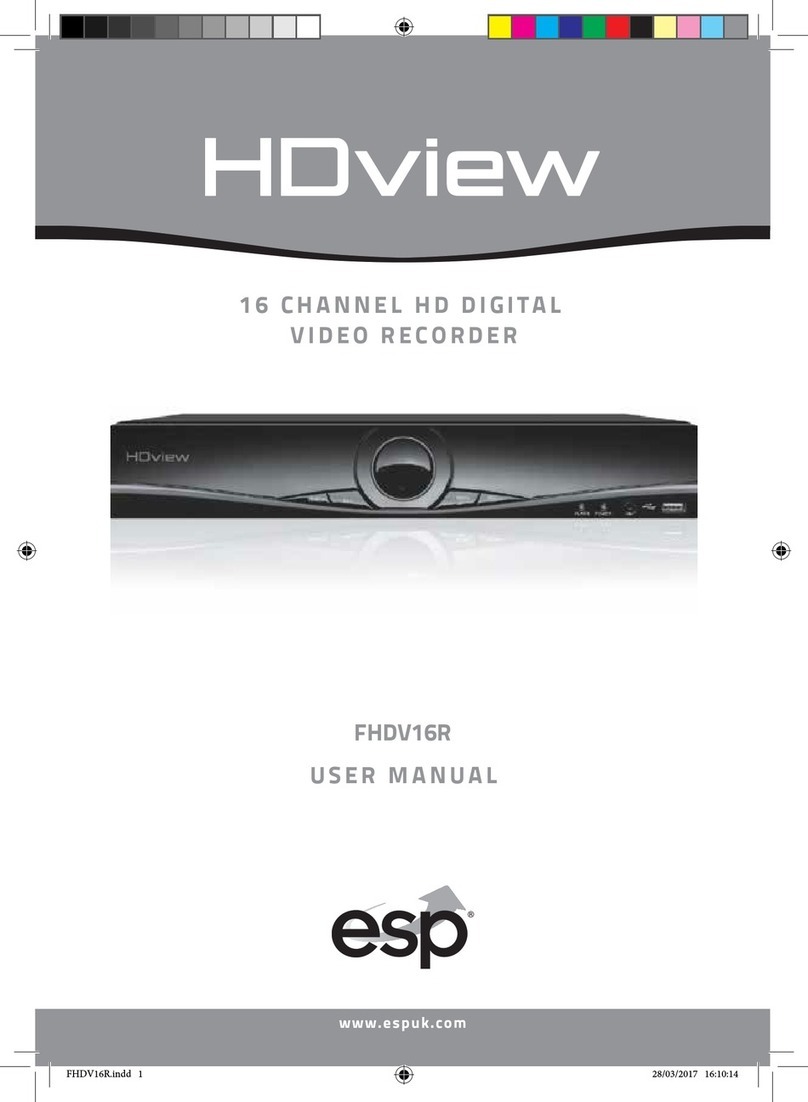 ESP FHDV16R user manual