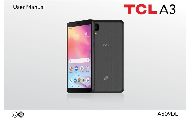 TCL A509DL User manual