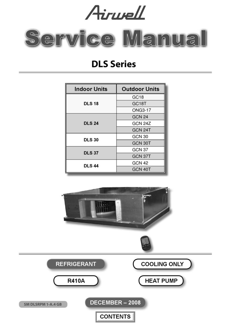 Airwell DLS 18 Service manual