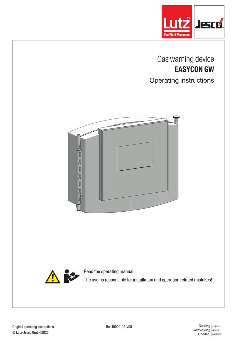 Lutz-Jesco EASYCON GW operating instructions