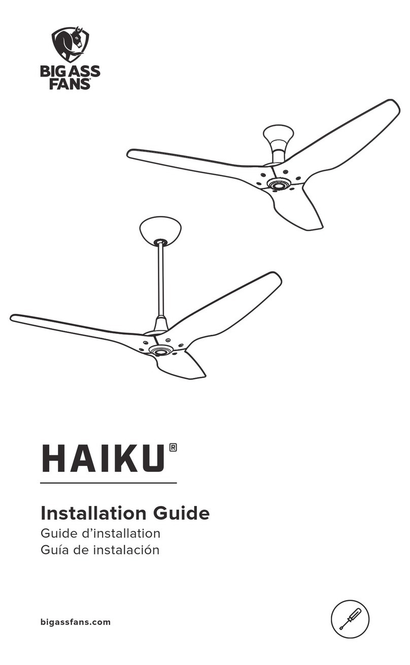 Bigassfans HAIKU MK-HK4-042406 installation guide