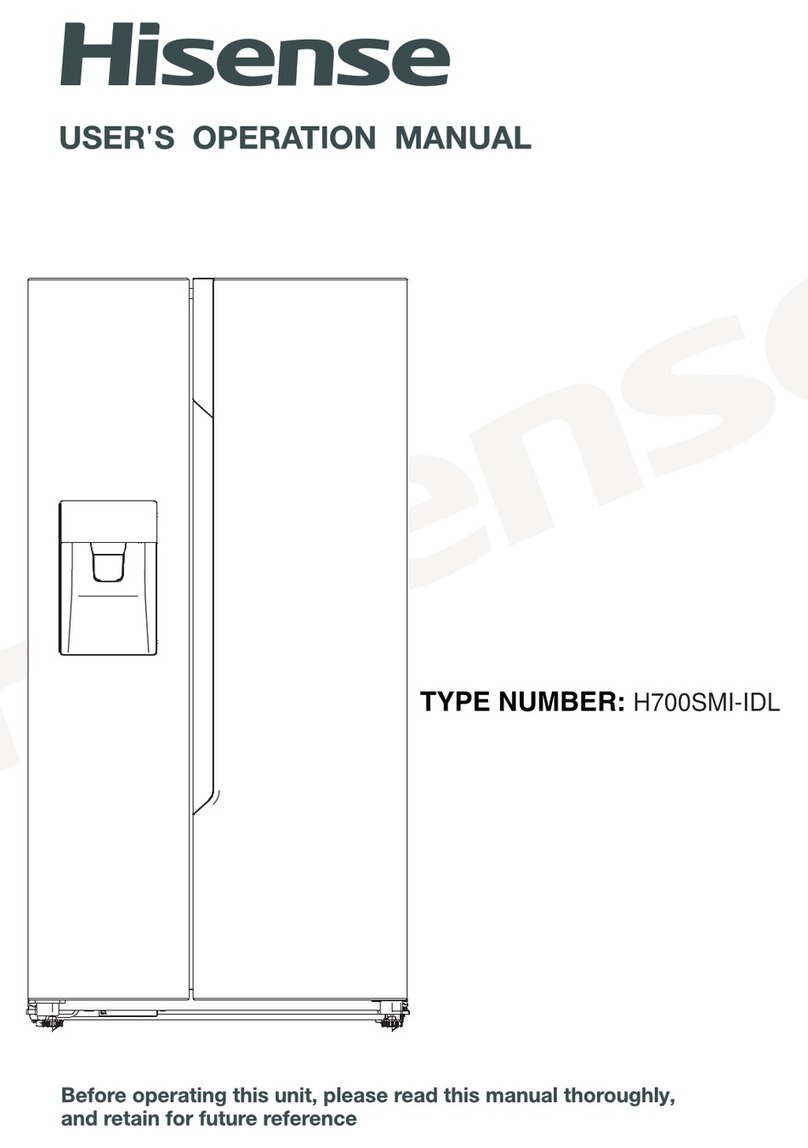 Hisense H700SMI-IDL Mounting instructions