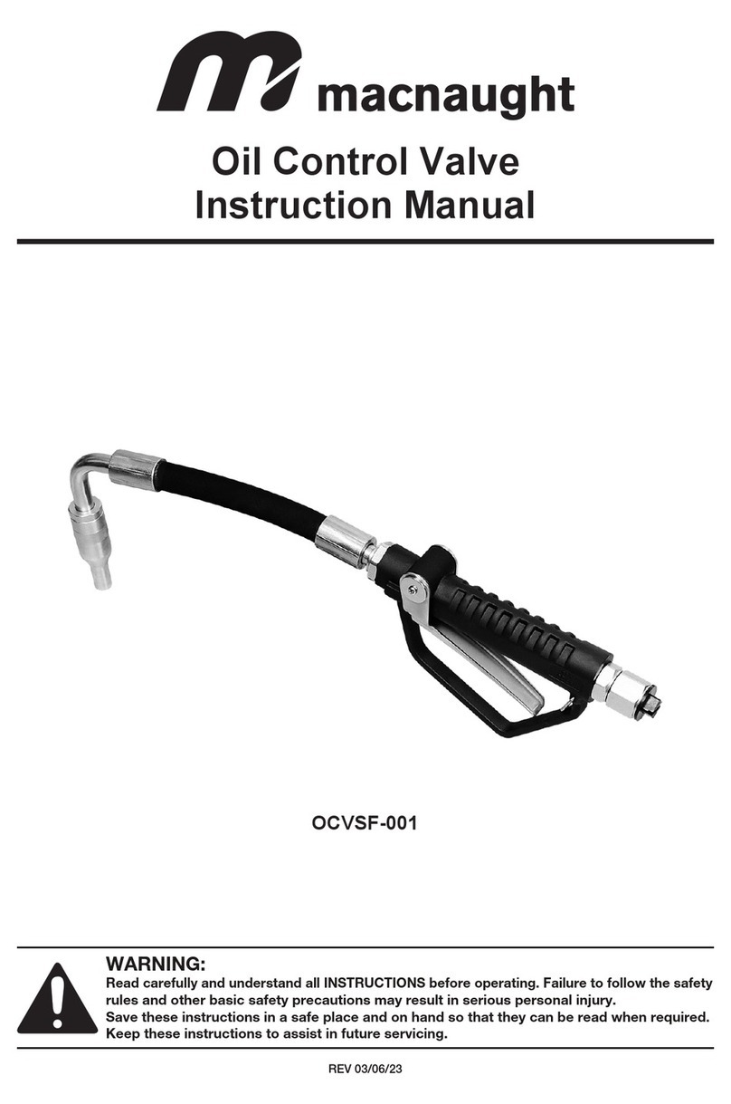 Macnaught OCVSF-001 instruction manual