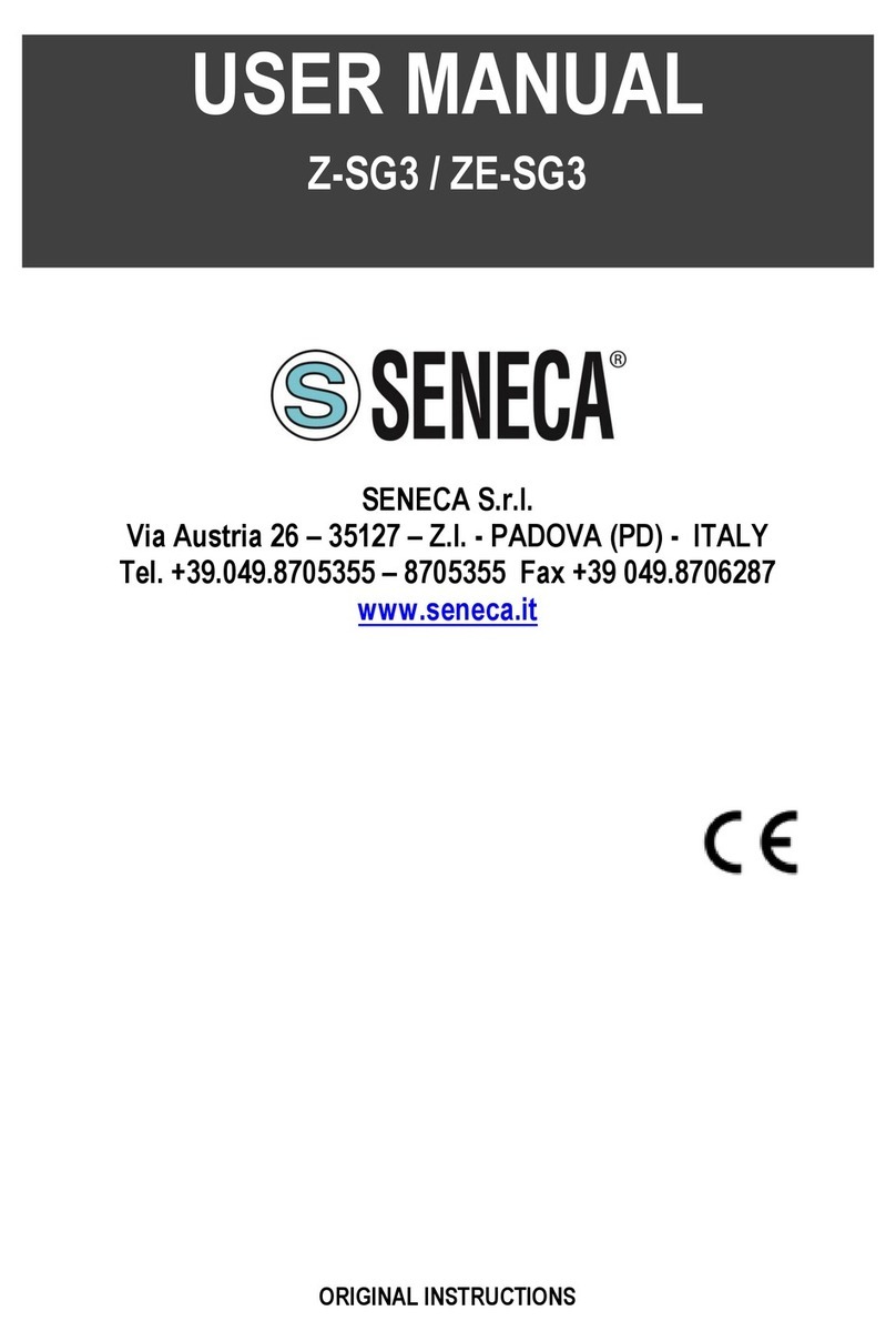 Seneca Z-SG3 user manual