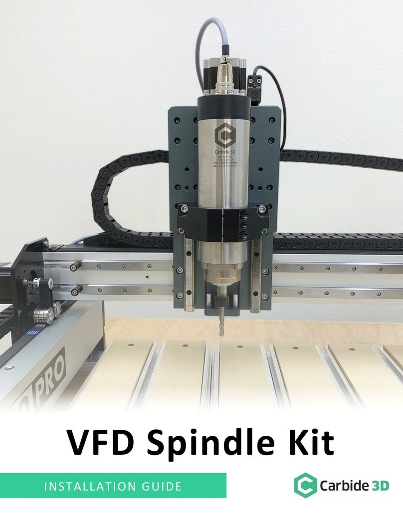 Carbide 3D VFD Spindle Kit installation guide