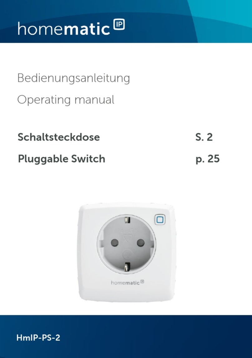 Homematic IP HmIP-PS-2 User manual