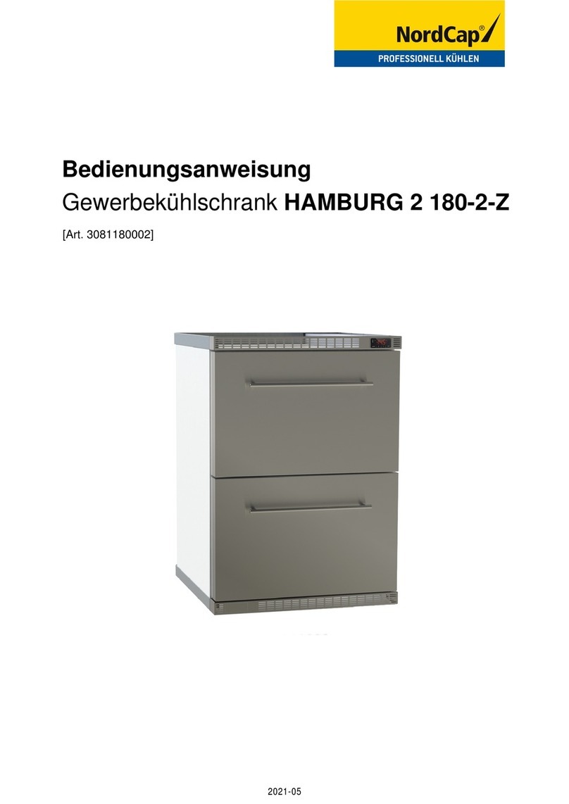 Nordcap HAMBURG 2 180-2-Z Operation instructions
