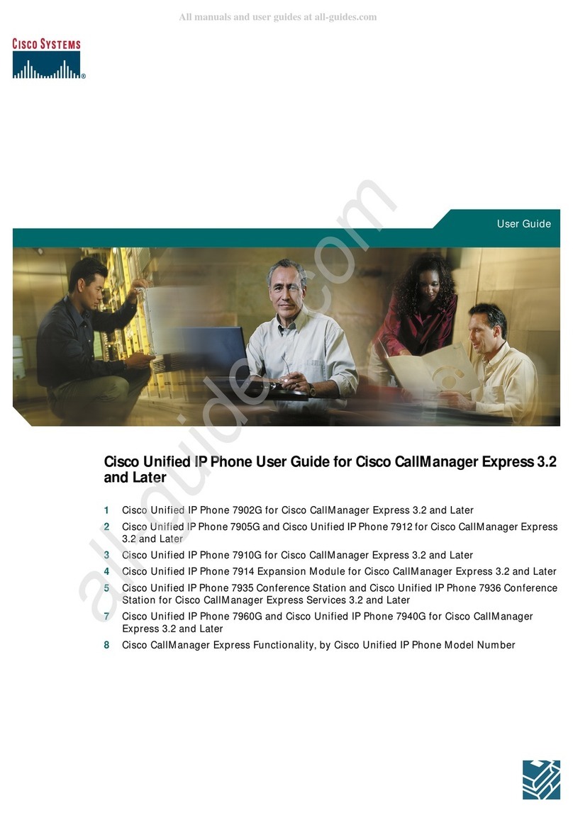 Cisco 7910G User manual
