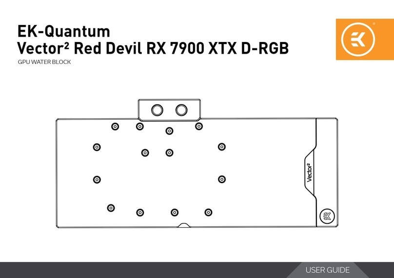 EK-Quantum Vector2 Red Devil RX 7900 XTX D-RGB User manual EK-Quantum Vector2 Red Devil RX 7900 XTX D-RGB User manual