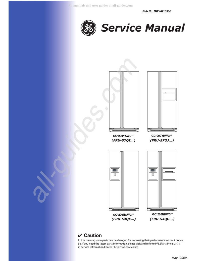 GE FRU-57QL Series User manual GE FRU-57QL Series User manual