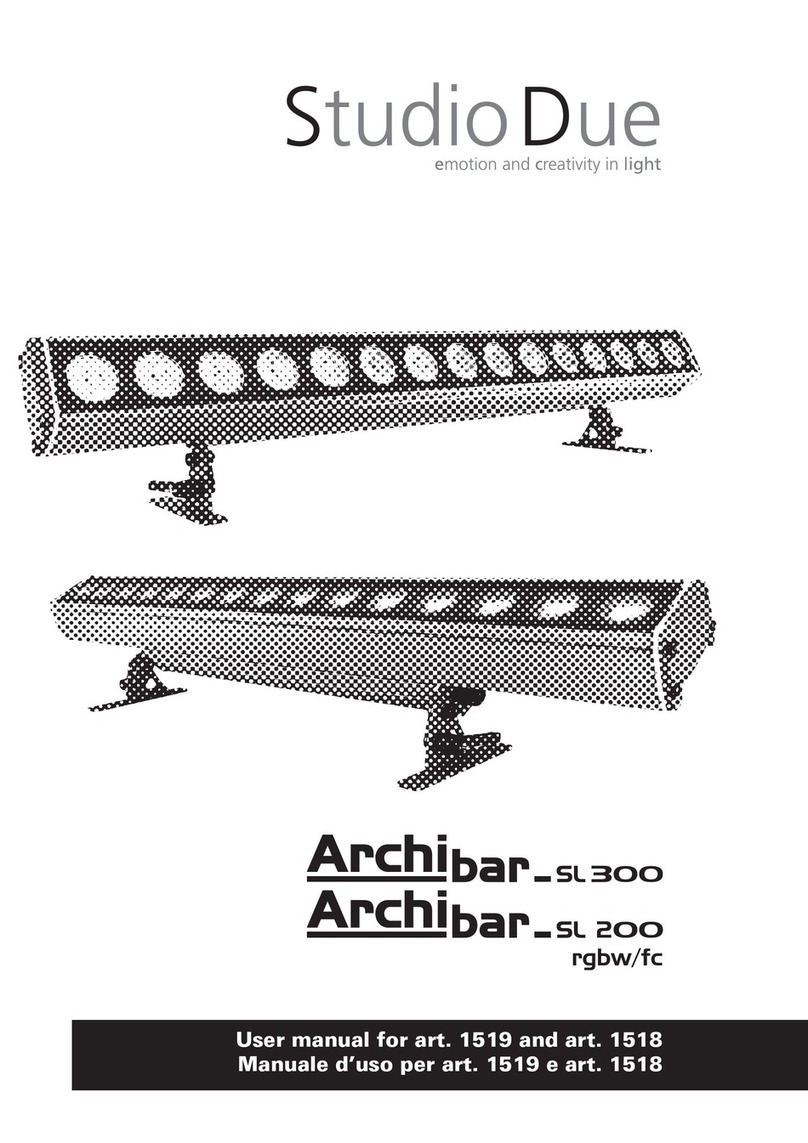 STUDIODUE Archibar SL 300 user manual