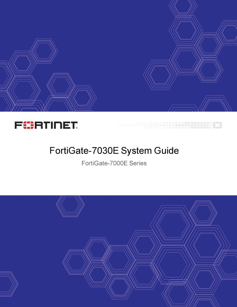 Fortinet FortiGate-7030E System guide