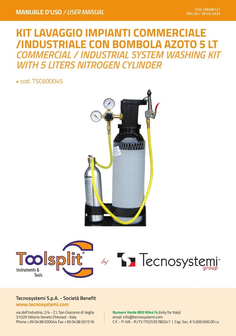 Tecnosystemi Toolsplit TSC600045 User manual